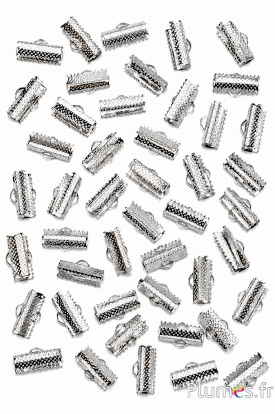 Lintklemmen - 16 x 8 mm - zilverkleurig